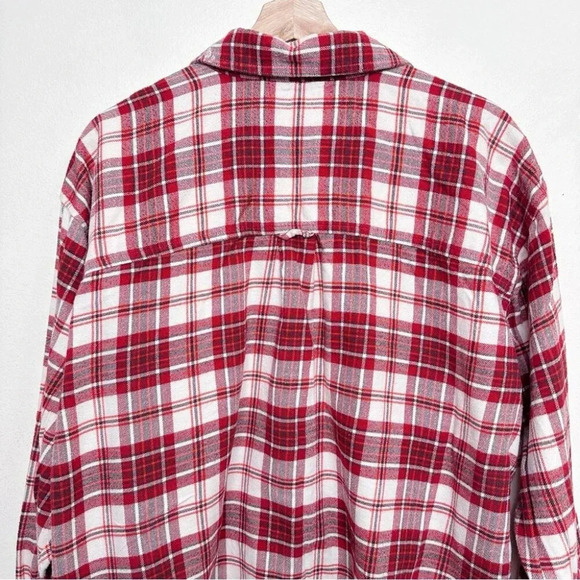 Levi’s Womens 2X  Maple Utility Shirt Boxy Length Flannel - Picture 14 of 16